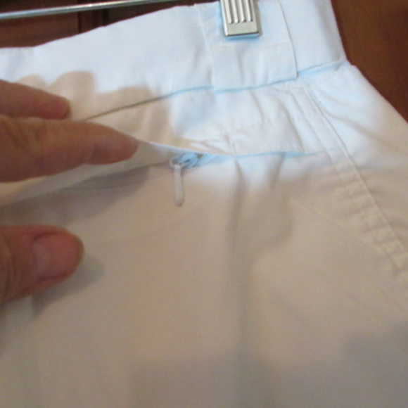 SPORTIF USA WHITE Polyester Cotton Shorts Size 18 - Picture 4 of 4